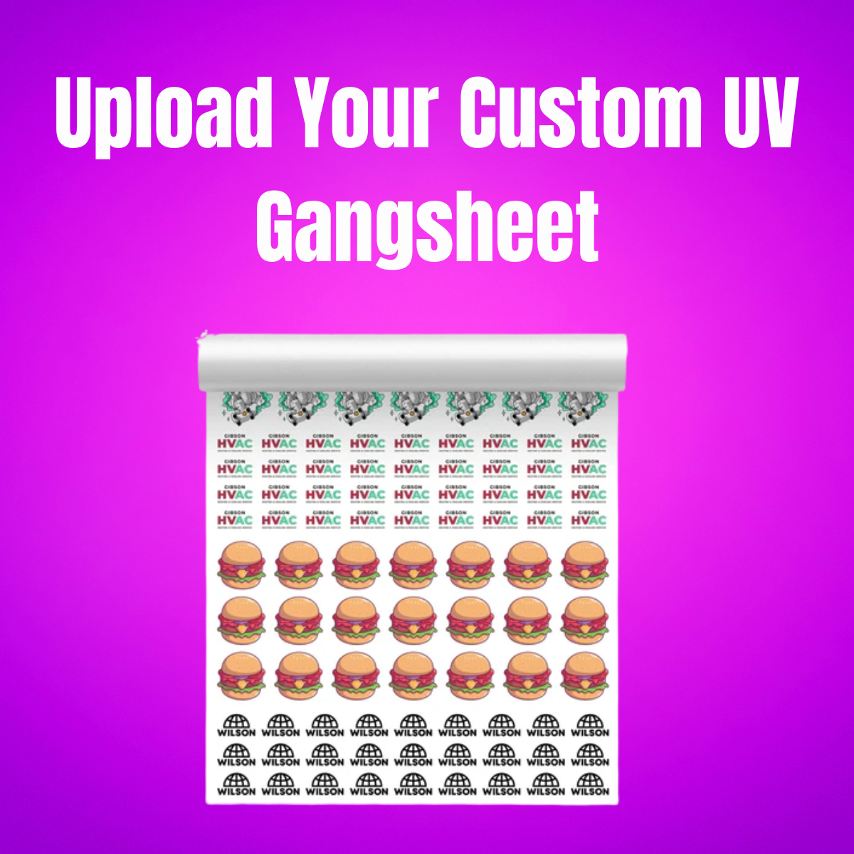 UV DTF Gang Sheet Upload