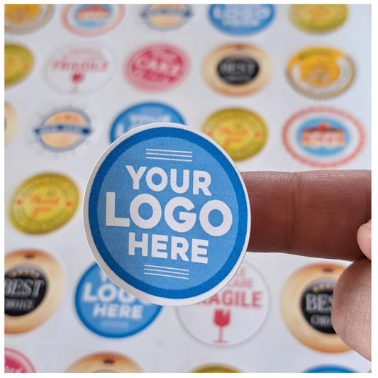 Custom Round Kiss-cut Stickers